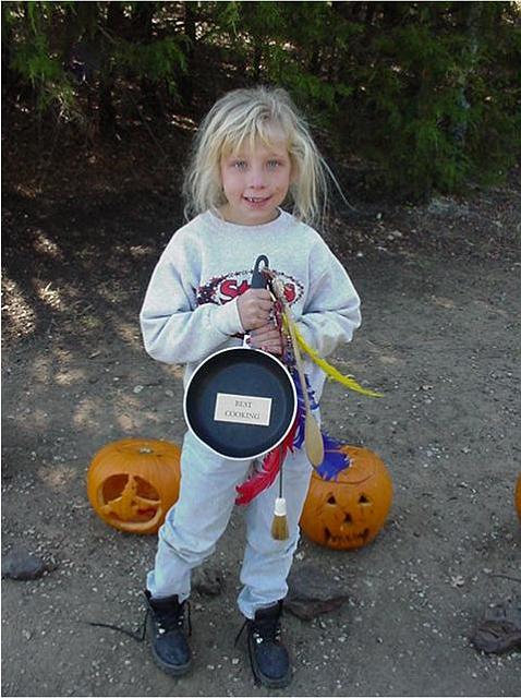 Kara Boldt with pumpkins & cooking trophy.JPG